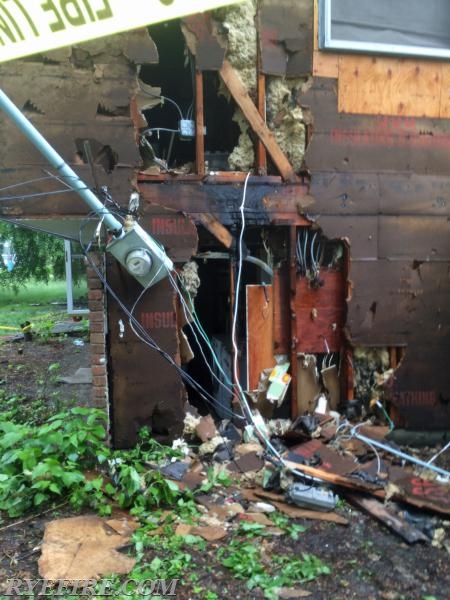 Structure Fire on Red Oak Dr 6/6/15.  Photos by Lt. Kyle Wagman